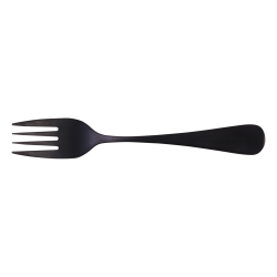 Cake Fork - Baguette Vintage PVD Black Stone Wash