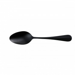 Dessert Spoon - Baguette Vintage PVD Black Stone Wash