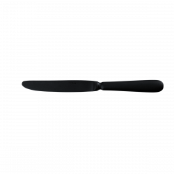 Dessert Knife - Baguette Vintage PVD Black Stone Wash