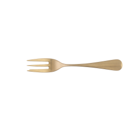 Cake Fork - Baguette Vintage PVD Champagne Stone Wash