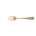 Cake Fork - Baguette Vintage PVD Champagne Stone Wash